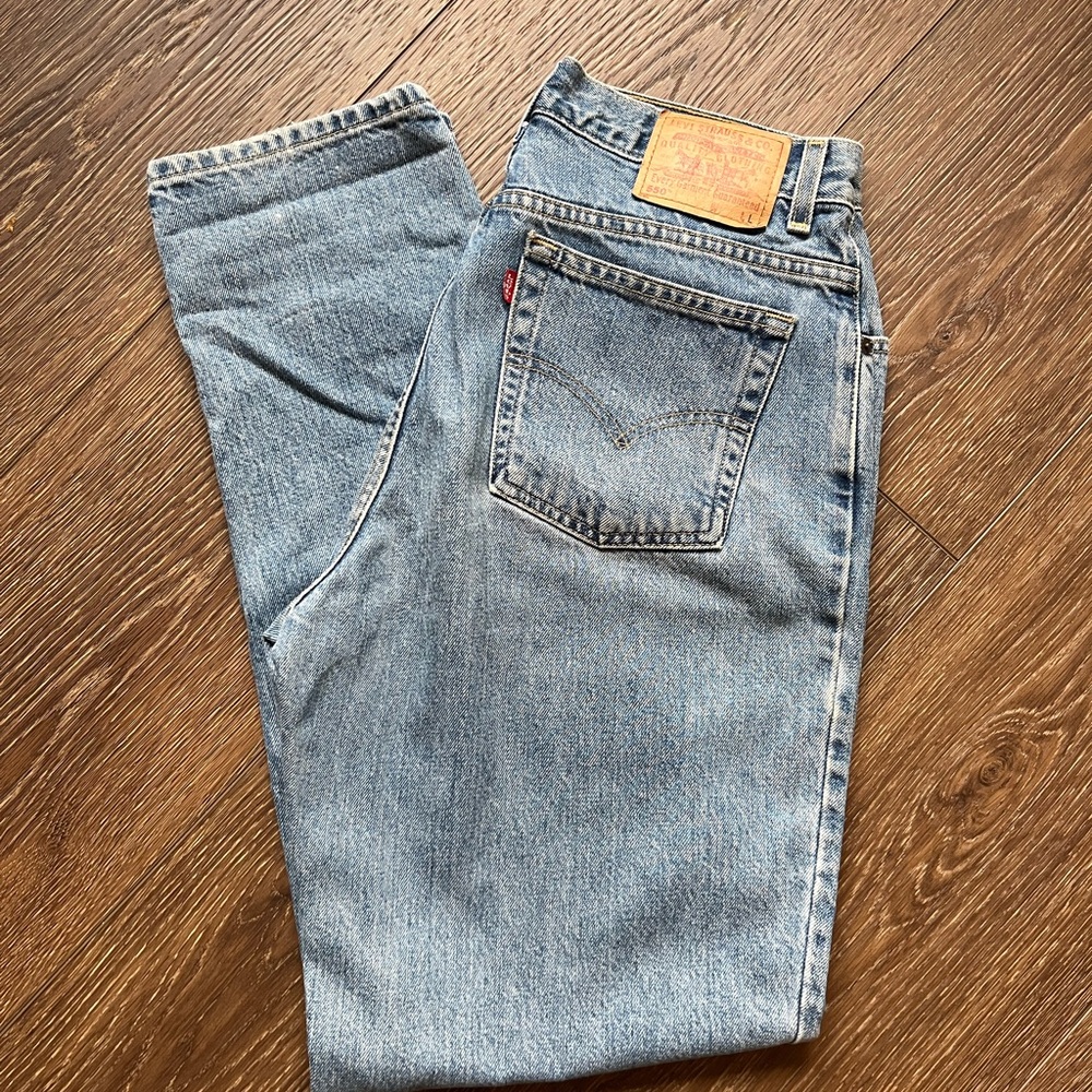 Levi's 550 Blue Straight Leg
